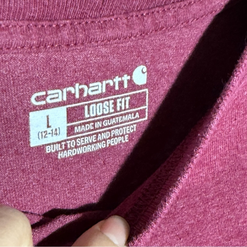 Carhartt Red Short Sleeve Tee - Picture 5 of 6